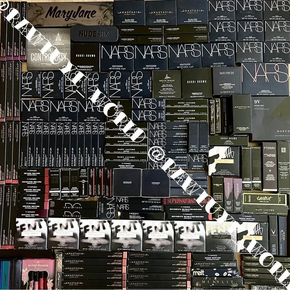 THE BIGGEST BEST HIGH END MYSTERY MAKEUP BOX 2X+ MSRP VALUE GIFTS SURPRISES BNWT - Picture 9 of 16